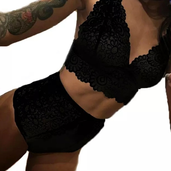 Boutique Other - ♡ 🆕 | Black Elegant Lingerie Lace Set ♡